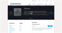 Desktop Screenshot of icehosting.nl