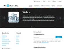 Tablet Screenshot of icehosting.nl