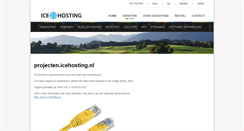 Desktop Screenshot of projecten.icehosting.nl