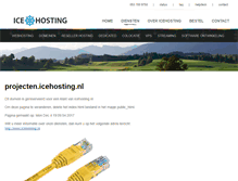 Tablet Screenshot of projecten.icehosting.nl